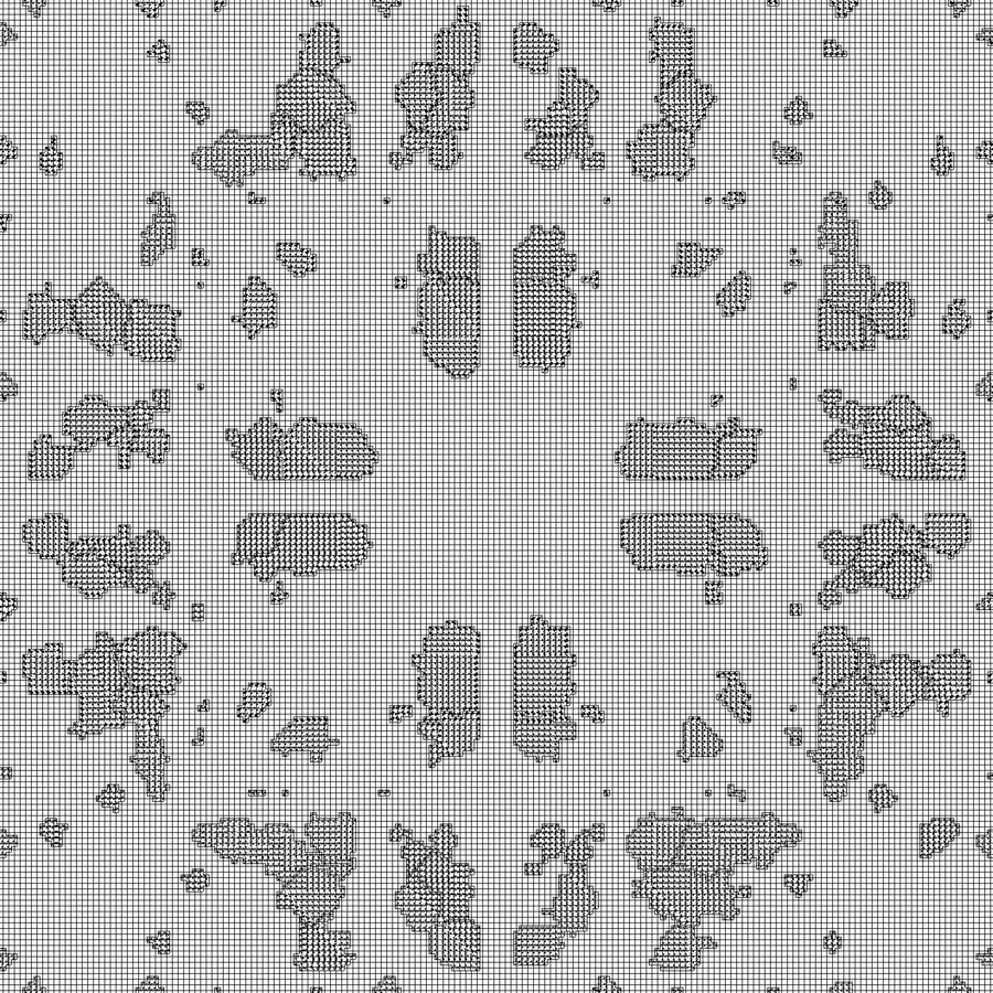 Emergent city grid layout